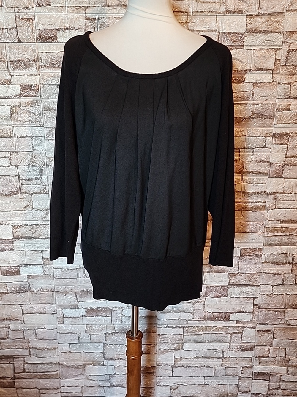 New York Company Black  Blouse Sweater
